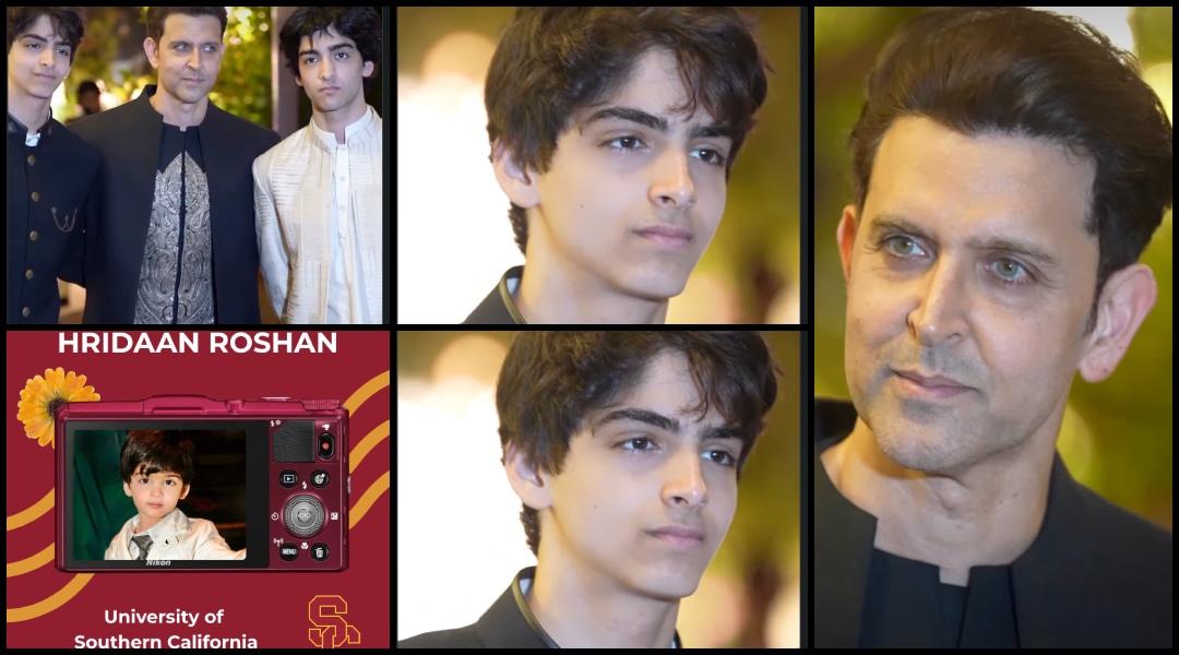 Hrithik Roshan's younger son Hridhaan, 17 years old,  jets off to US to study filmmaking; fans say ' it was predictable.'