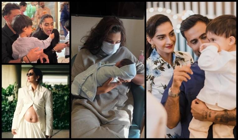 'Superhuman mom strength': Rhea Kapoor shares first glimpse of Sonam Kapoor's newborn baby boy from hospital; fans call out Rhea for glorifying Sonam