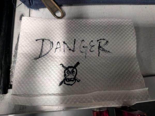 Mumbai airport on alert after 'danger' message discovered on IndiGo aircraft Mumbai airport on alert after 'danger' message discovered on IndiGo aircraft