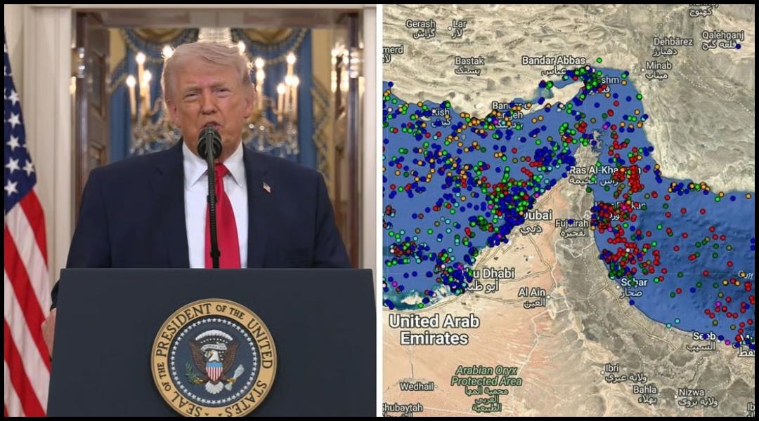 Donald Trump's address to the nation: 'we don't need oil from Hormuz'; urges other nations to 'protect the passage'