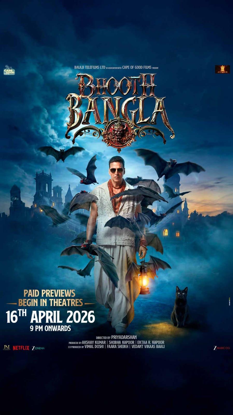 Akshay Kumar's Bhooth Bangla release postponed to April 16 amid Dhurandhar 2's success paid previews to begin on this date
