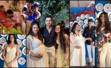 Divyanka Tripathi's baby shower becomes Yeh Hai Mohabbatein reunion; Vivek Dahiya kisses wifey's bump, Ruhi gets emotional