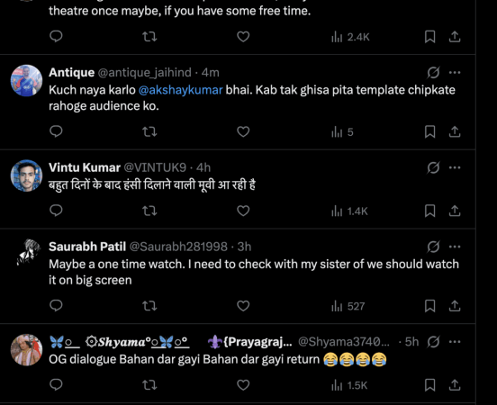 Akshay Kumar trolled for torn and shabby outfit at launch event; fans call Bhoot Bangla trailer 'major flop loading' Akshay Kumar trolled for torn and shabby outfit at launch event; fans call Bhoot Bangla trailer 'major flop loading'