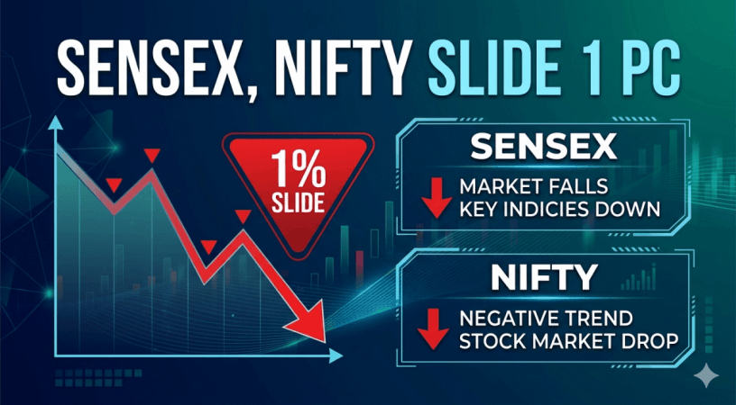 Sensex, Nifty slide 1 pc as Hormuz deadline by US rattles markets