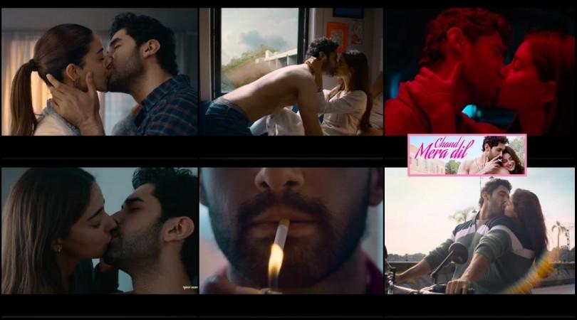 Chand Mera Dil Teaser: Ananya Panday and Lakshya's lip lock, intimate bedroom scenes ignite chemistry; fans ask, will they act or only kiss? Chand Mera Dil Teaser: Ananya Panday and Lakshya's lip lock, intimate bedroom scenes ignite chemistry; fans ask, will they act or only kiss?