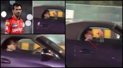 Yuzvendra Chahal smokes, throws cigarette on road from his car; fans say 'zero civic sense' [Viral Video]