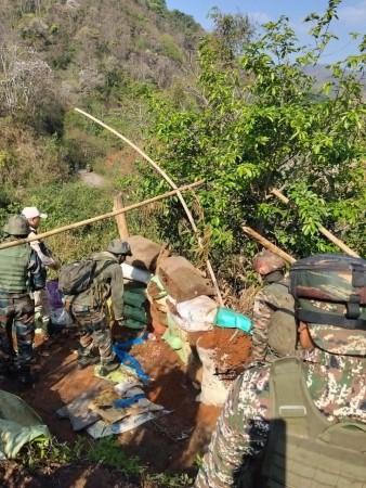 Search Ops continues in Manipur after BSF constable's killing; 21 illegal bunkers destroyed Search Ops continues in Manipur after BSF constable's killing; 21 illegal bunkers destroyed
