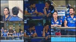 MI vs RCB: Kareena Kapoor chats with Ibrahim, enjoys match with Saif Ali Khan, Jeh-Taimur; Anushka Sharma spotted
