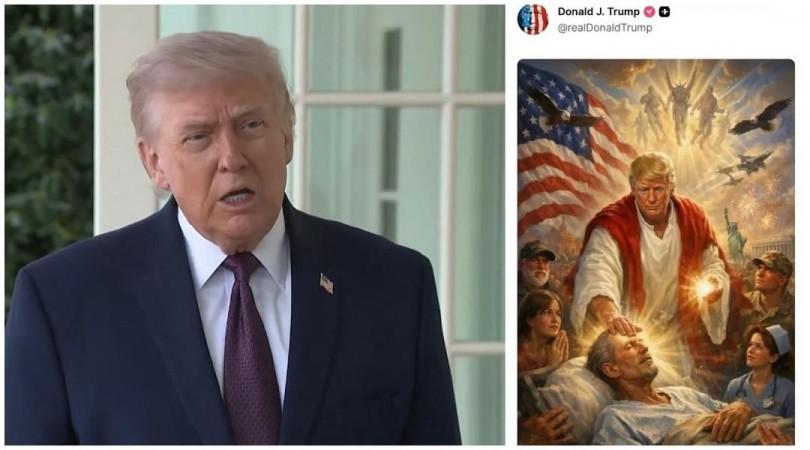 'I thought it was me as a doctor': Donald Trump breaks silence after deleting 'Jesus' post 'I thought it was me as a doctor': Donald Trump breaks silence after deleting 'Jesus' post