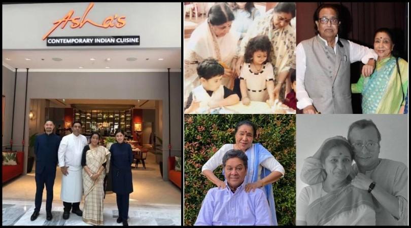 Asha Bhosle's family