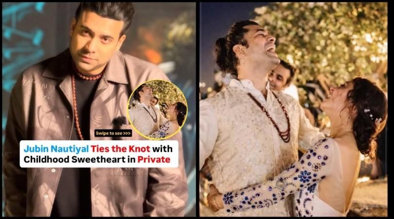 Photos of Jubin Nautiyal's secret Uttarakhand wedding leaked; singer keeps wife's identity hidden, skips grand guest list