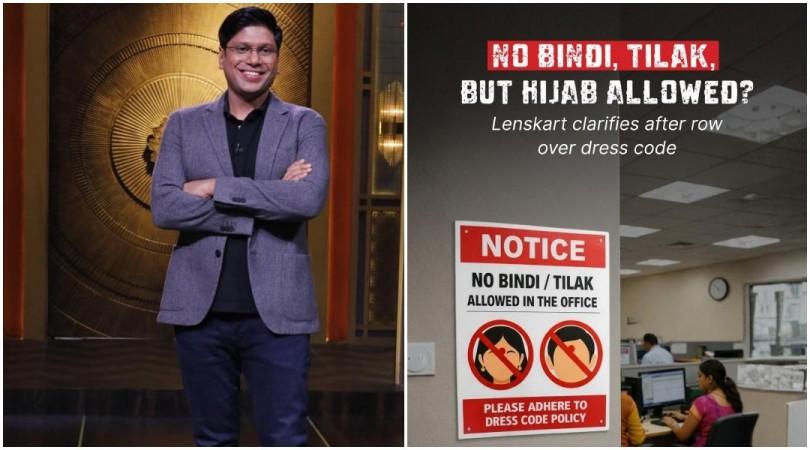 'Hijab allowed, bindi not': Lenskart under fire over grooming policy; Peyush Bansal reacts