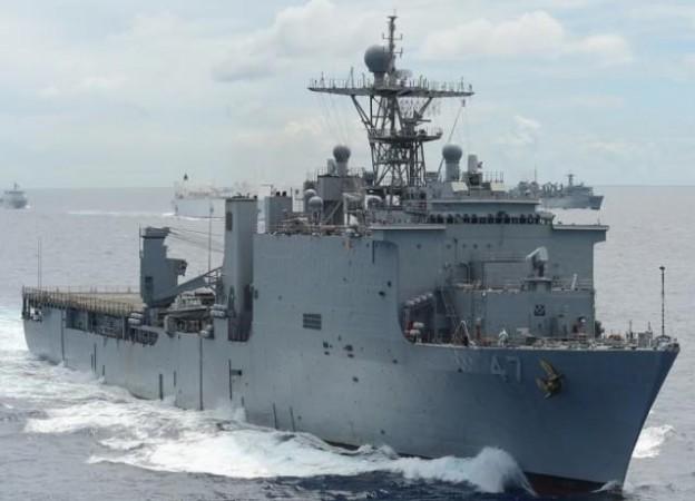 USS Rushmore conducts blockade operations in Arabian Sea: Central Command