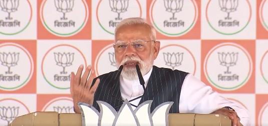 'Surrender or you won't be spared': PM Modi attacks TMC over tribal districts, corruption; promises welfare push after BJP win in Bengal