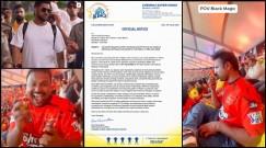Fact Check: Chennai Super Kings did not file 'black magic' complaint after viral SRH fan video; letter is fake
