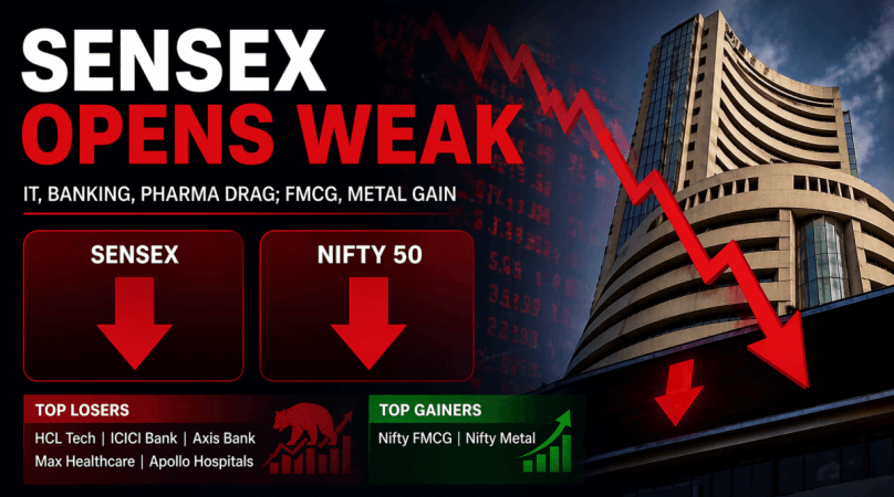 Sensex, Nifty open on weak note amid US-Iran ceasefire extension