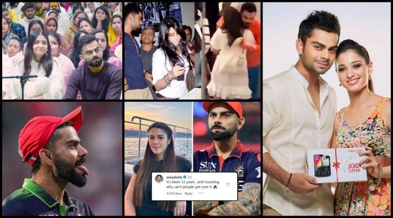 Virat Kohli's ex Izabelle reacts after he likes model Lizlaz's pic; here's list of his ex gf's from Tamannaah Bhatia to Ritika Sajdeh before  Anushka Sharma