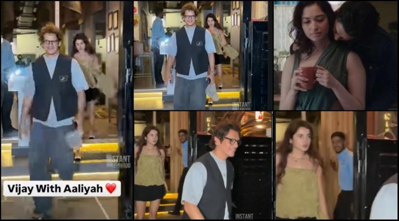 Vijay Varma seen with Aaliyah Qureishi on dinner date, duo avoid paps; fans speculate romance post Tamannaah breakup