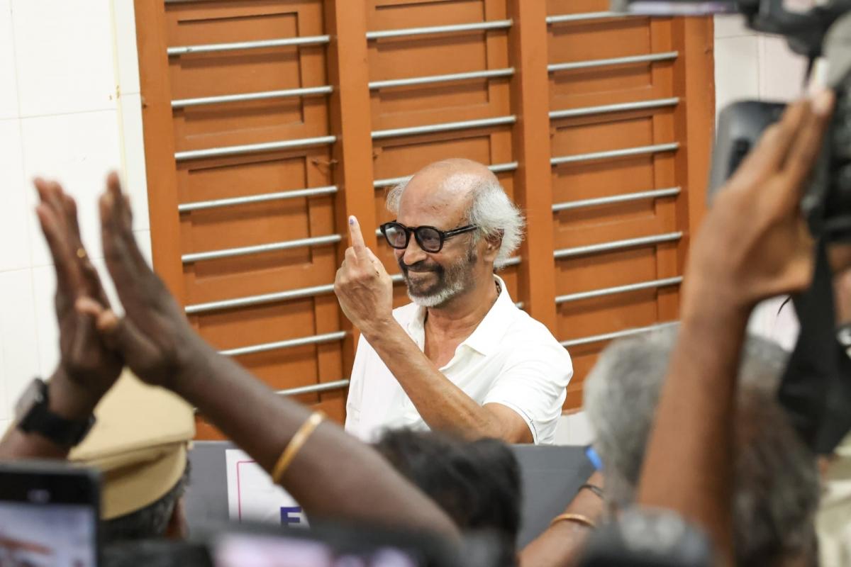 Tamil Nadu Elections 2026: Rajinikanth, Kamal Haasan, Thalapathy Vijay, Ajith Kumar and other celebrities step out to cast their vote