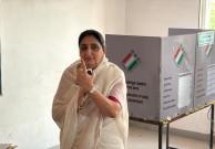 Baramati bypoll: Sunetra Pawar casts vote, urges participation; 6–8% polling in first two hours in Baramati, Rahuri