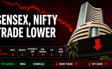 Sensex, Nifty trade lower in early deals, IT and pharma stocks under pressure