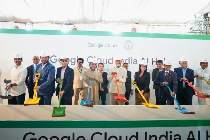 Google launches Aadhaar digital ID in Wallet; Naidu, Vaishnaw lay foundation for $15B Google Cloud AI Hub in Vizag