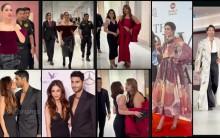 Pregnant Karisma Tanna trolled for wearing pencil heels; Priya-Prateik lock lips; Huma Qureshi fat-shamed, Tamannaah flaunts collarbone at screening