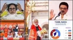 WB Exit Polls 2026: BJP to secure 180 seats, Mamta's TMC to fall; Assam NDA to win, Tamil Nadu sees tight three-way contest; Vijay's TVK strong