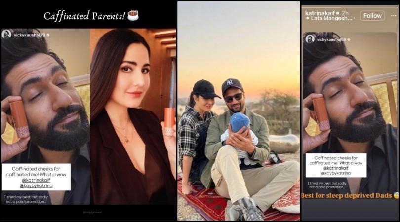 Vicky Kaushal turns 'pookie pati' for Katrina Kaif, endorses her makeup brand; Katrina calls him 'dedicated daddy'
