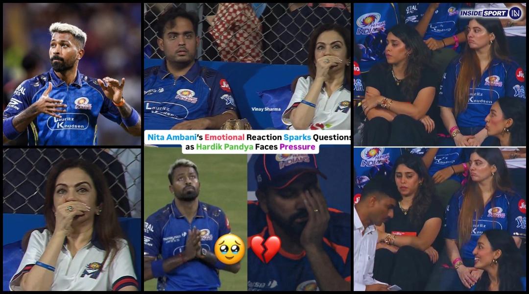 The loss of Mumbai Indians to Sunrisers Hyderabad not only shocked fans but also Nita Ambani and Akash Ambani. A photo of Nita Ambani in tears has gone viral amid MI's back-to-back losses. The question now is whether MI are out of the playoffs or if they