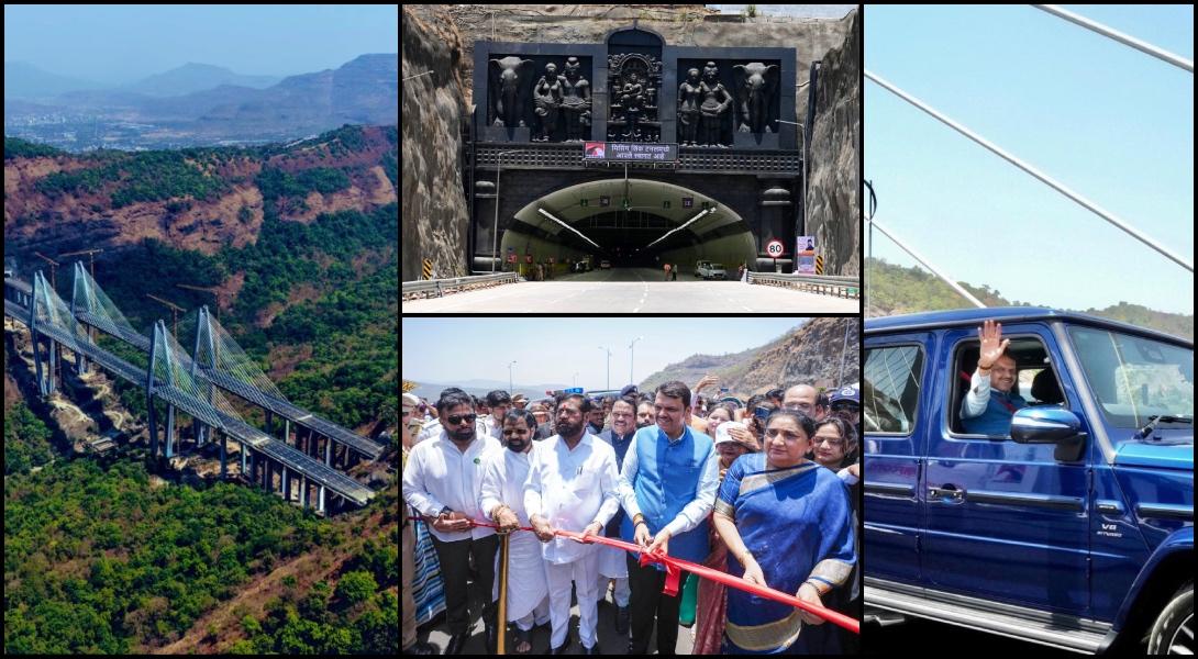 Devendra Fadnavis inaugurates Mumbai–Pune Expressway 'Missing Link', travel time set to drop