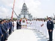 Boost to Naval firepower as sixth Project 17A ship 'Mahendragiri' delivered