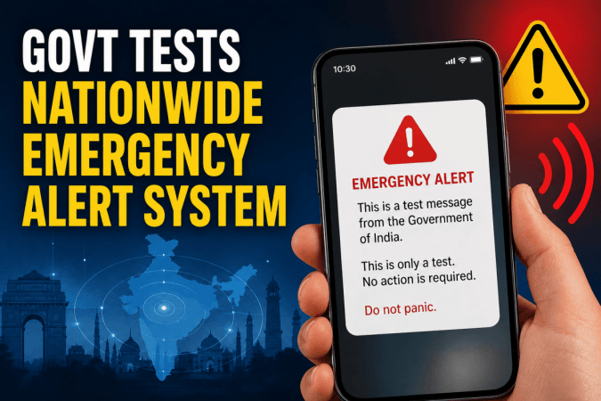 Got a sudden emergency alert? Don't worry, it's only a government-conducted test to be better prepared for a real one