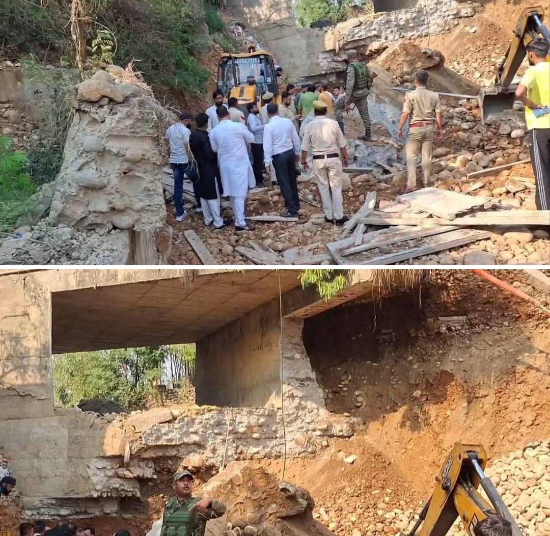 collapsed bridge