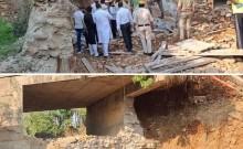 collapsed bridge