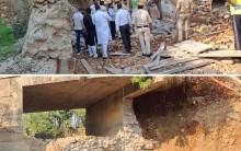 collapsed bridge