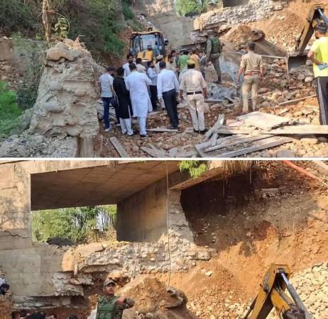collapsed bridge