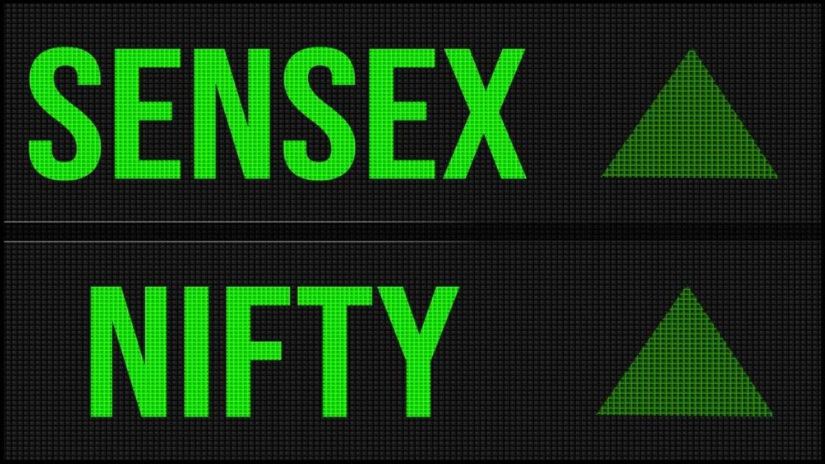 Sensex, Nifty end higher amid election results volatility