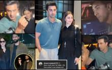 Ranbir Kapoor turns protective husband, holds Alia Bhatt's hand and snaps at paps as they mob them; fans say he should learn from Vicky Kaushal-Katrina Kaif