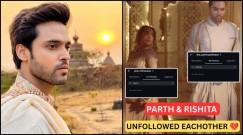 Parth Samthaan unfollows co-star Rishita Kothari on Instagram; shuts down rumours of Seher Hone Ko Hai going off-air amid alleged feud