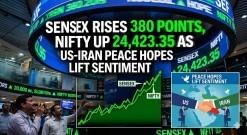Sensex, Nifty trade higher as hopes of US-Iran deal lift market sentiment