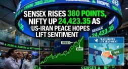 Sensex, Nifty trade higher as hopes of US-Iran deal lift market sentiment