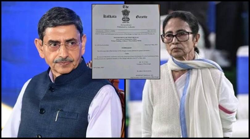 WB Governor R. N. Ravi dissolves West Bengal Assembly; Mamata Banerjee no longer CM, BJP prepares to form government after landslide win
