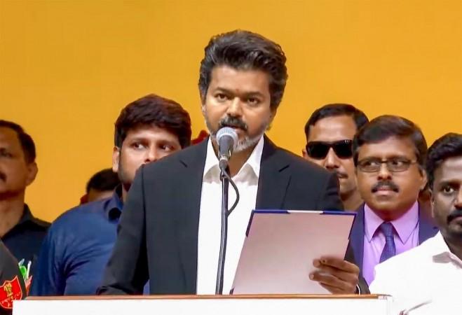 Vijay sworn in as Tamil Nadu Chief Minister, ends six-decade Dravidian parties dominance Vijay sworn in as Tamil Nadu Chief Minister, ends six-decade Dravidian parties dominance