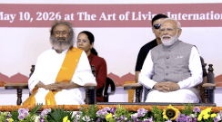 PM Modi hails role of spirituality, social participation at Art of Living event in Bengaluru