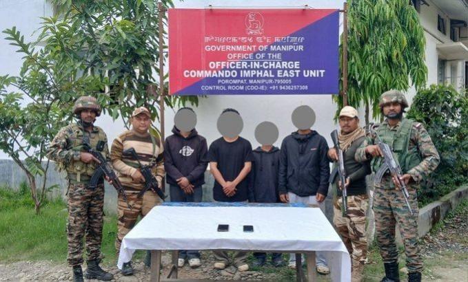 Eight militants, including 2 top leaders arrested in Manipur; arms cache seized Eight militants, including 2 top leaders arrested in Manipur; arms cache seized