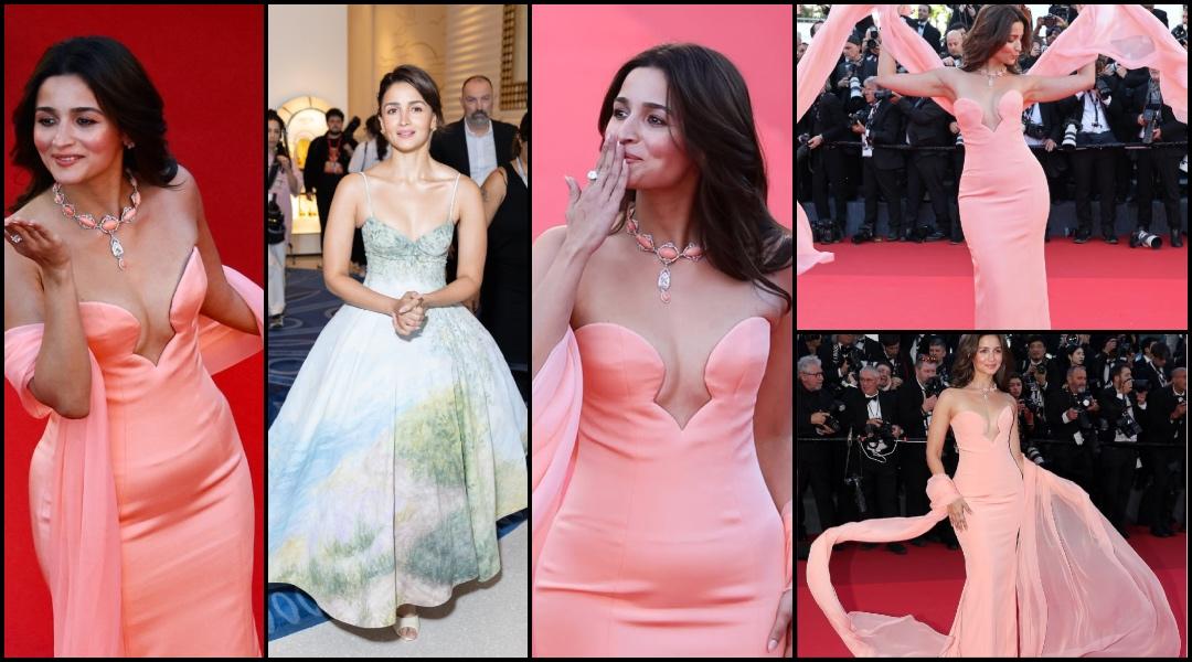 Cannes 2026: Alia Bhatt stuns in sweetheart neckline soft mint-green princess gown, poses at French Riviera; fans call her real-life Disney princess