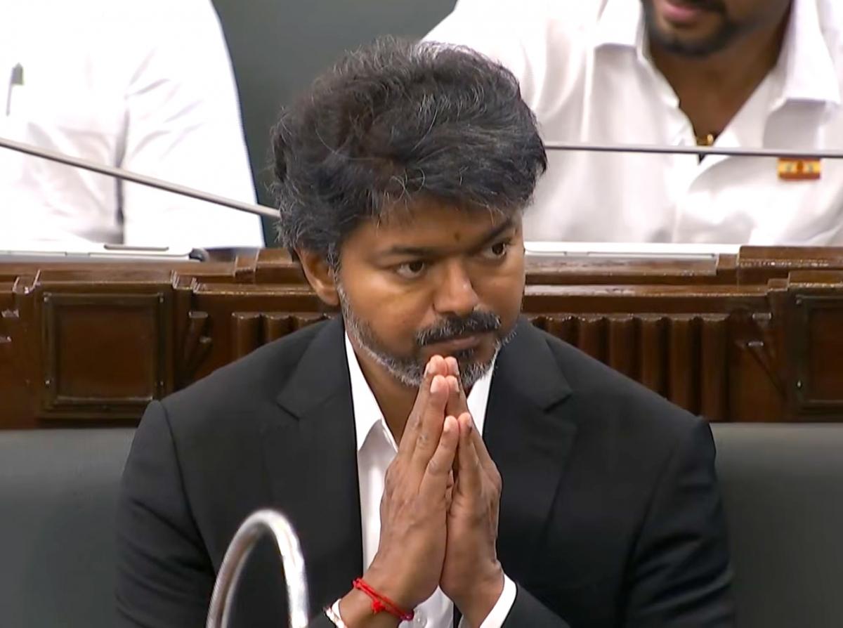 TN Assembly: Vijay wins trust vote with 144 in favour amid AIADMK rift, DMK walkout