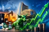 Sensex, Nifty trade higher amid buying in pharma, banking stocks