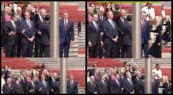 Elon Musk spins around filming moments of Trump-Xi ceremony in Beijing; video goes viral